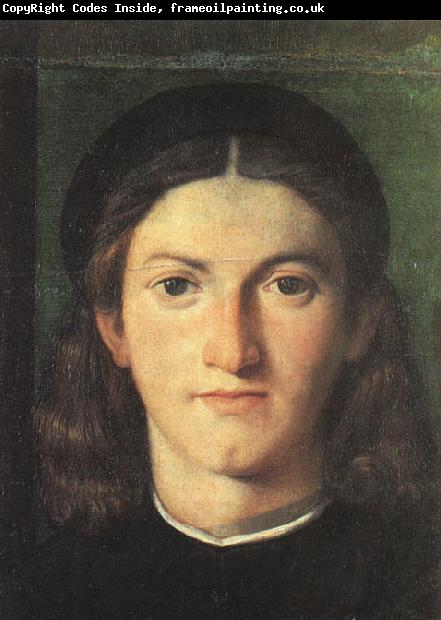 LOTTO, Lorenzo Head of a Young Man g